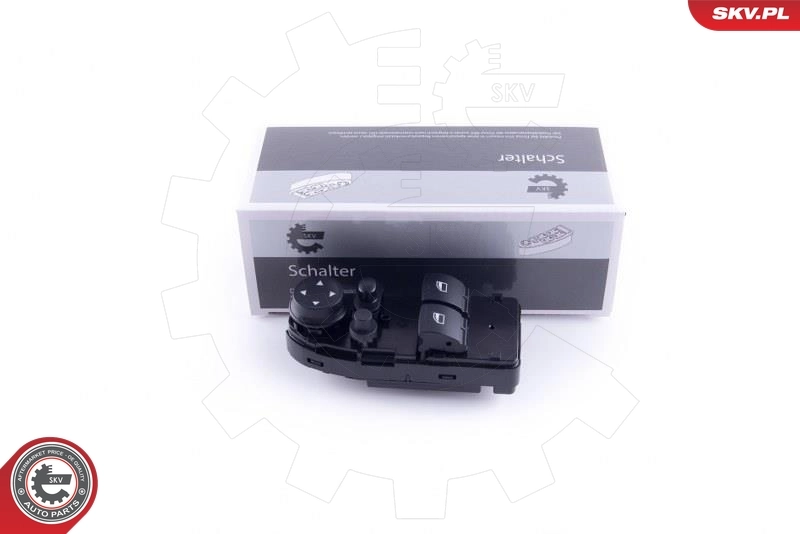 Switch, window regulator